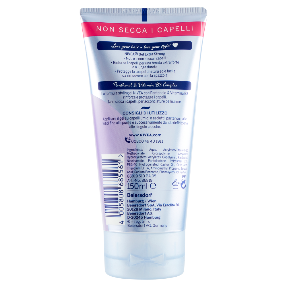 Nivea Styling Gel Extra Forte 150 ml, , large