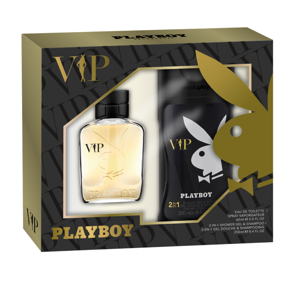 Playboy Vip Man Eau de Toilette 60 ml + Shower Gel 250 ml, , large image number null