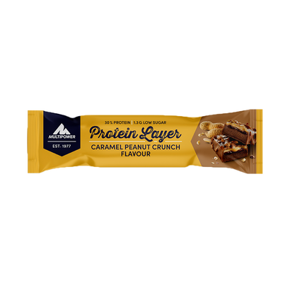 Multipower Protein Layer Caramel Peanut Crunch Barretta Proteica