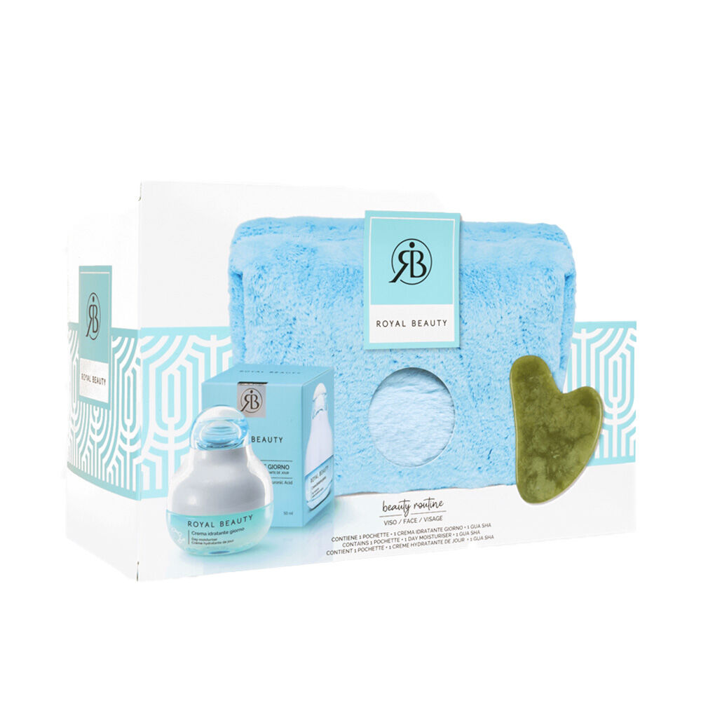 Royal Beauty Cofanetto Pochette + Crema Viso + Guasha, , large