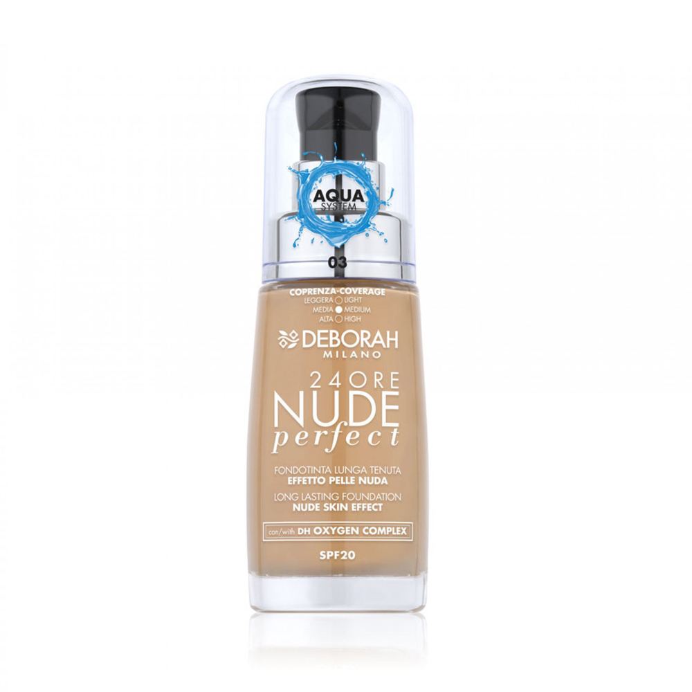 Deborah 24 Ore Perfect Nude Fondotinta N.03, , large