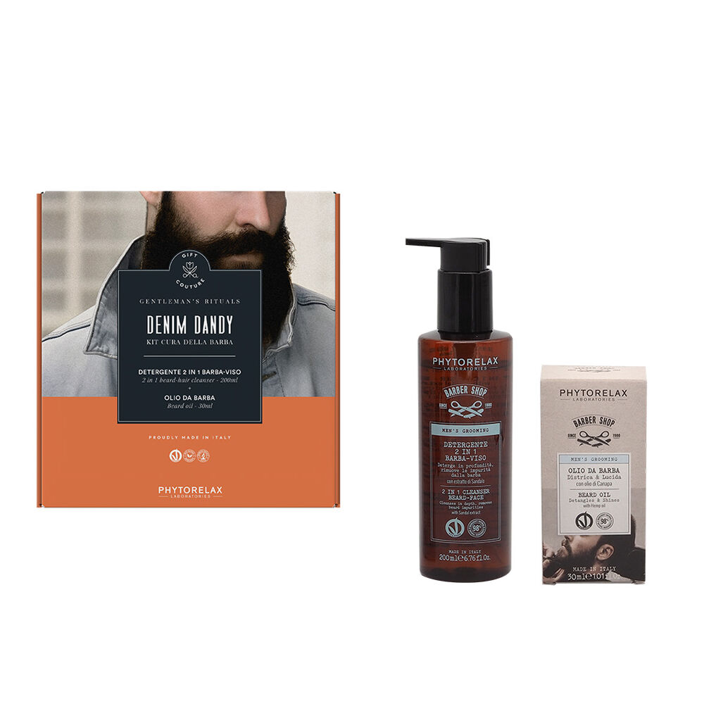 Phytorelax Denim Dandy Kit Cura della Barba, , large