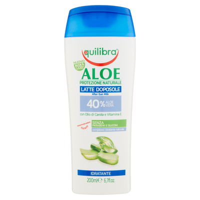 Equilibra Aloe Latte Doposole Idratante 200 ml