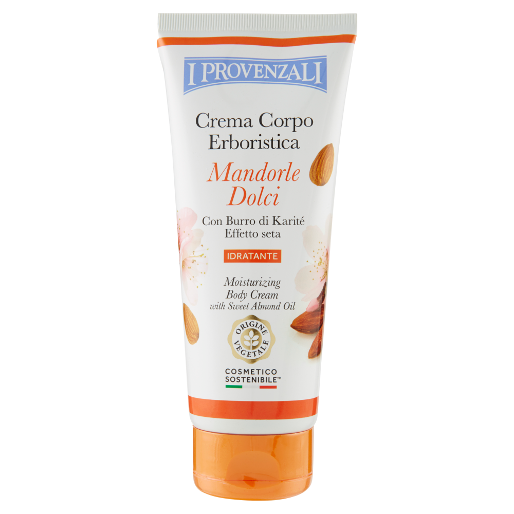 I Provenzali Crema Corpo Erboristica Mandorle Dolci Idratante 200 ml, , large