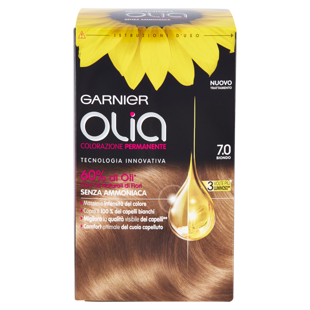 Garnier Olia Colorazione Permanente Biondo 7.0 - -