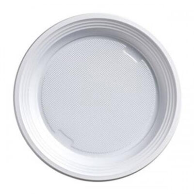 Ar&igrave; Piatti Piani Bianchi 22 cm 25 pz Riutilizzabili	