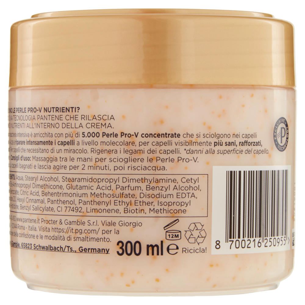 Pantene Miracle Bond Repair Maschera 300ml	, , large