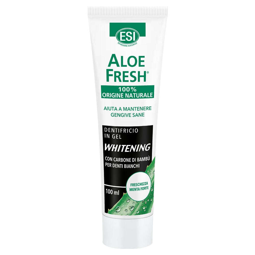 Esi Carbone Aloe Fresh Whitening Dentifricio Sbiancante Con Di Bambù 100 Ml - Immagine 10