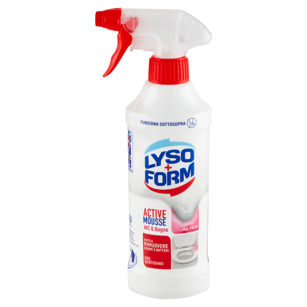 Lysoform Active Mousse Wc & Bagno Floral Fresh 435 ml, , large