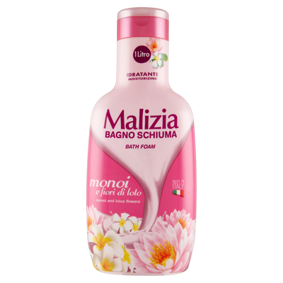 Malizia Bagnoschiuma Monoi e Fiori di Loto 1000 ml