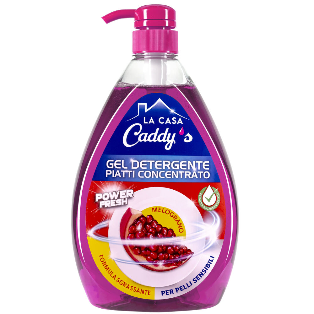 Caddy's Piatti Gel Concentrato Melograno 1000ml, , large