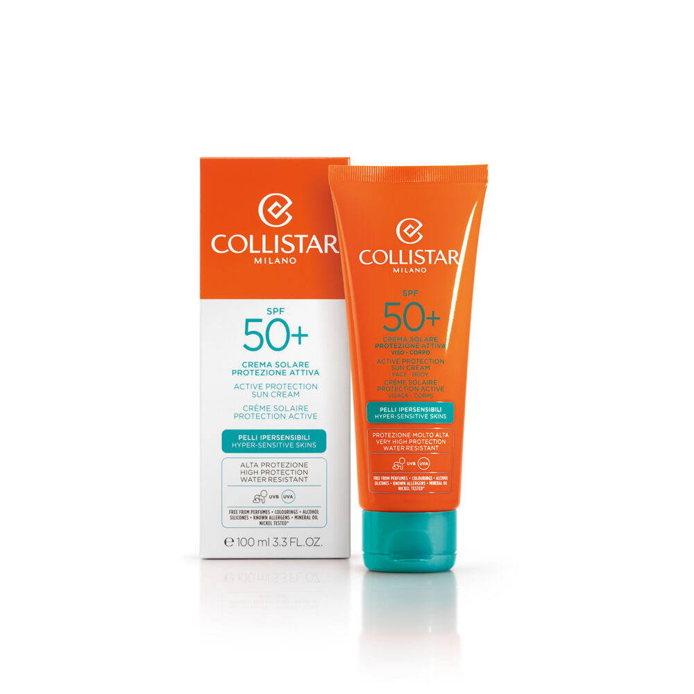 Collistar Crema Solare Viso e Corpo SPF50+ 100ml, , large
