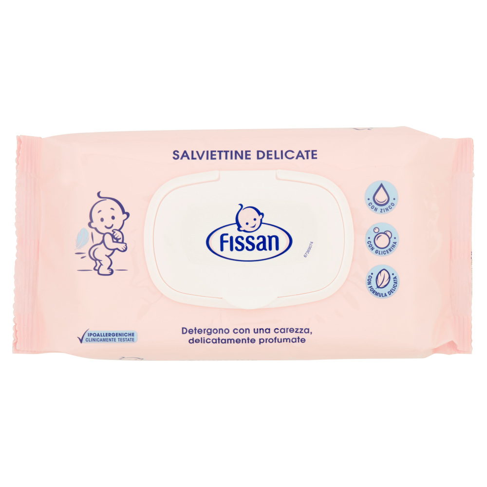 Fissan Salviettine Delicate 65 Pezzi - -