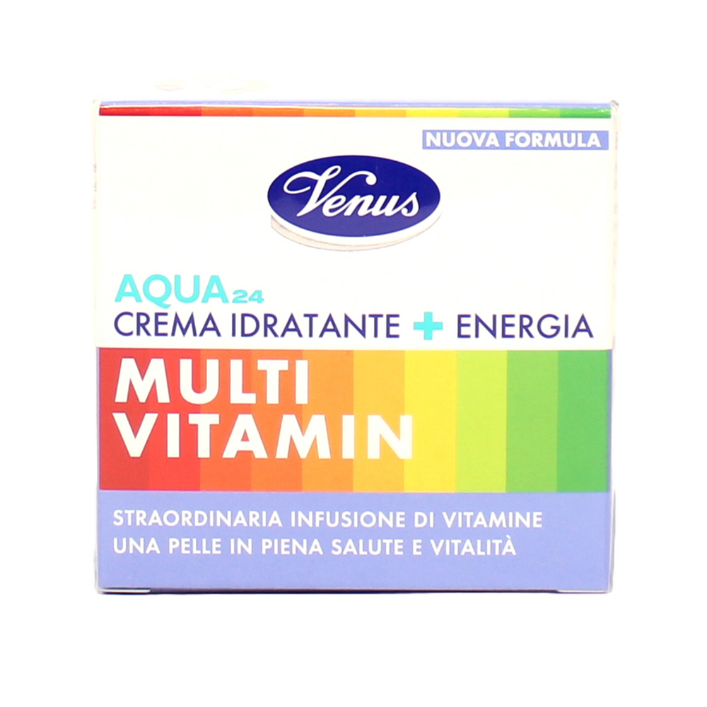 VENUS - crema per il viso aqua 24 idratante multivitaminica 50 ml - Immagine 3
