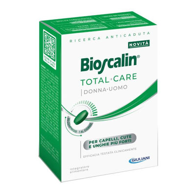 Bioscalin Total Care Integratore Capelli Pelle Unghie Anticaduta 30 Compresse