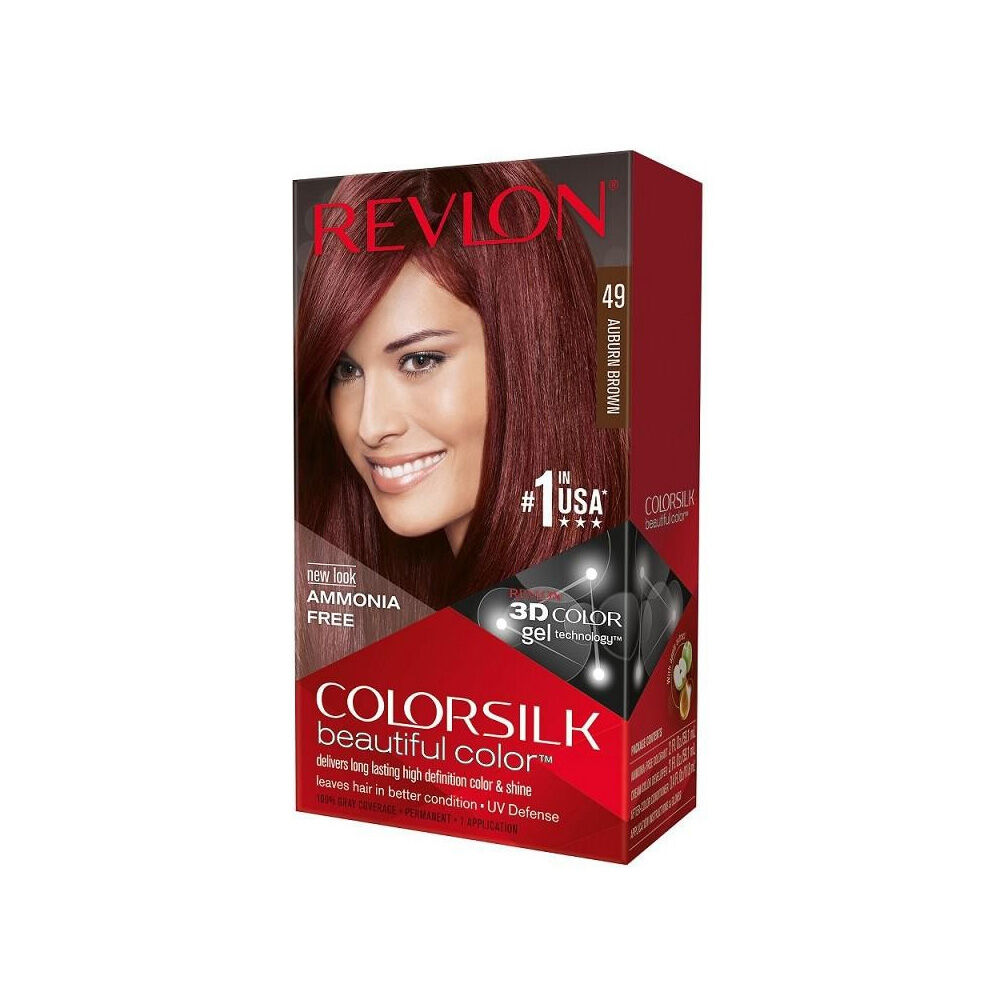 Revlon ColorSilk Beautiful Color N.49 Castano Mogano	, , large