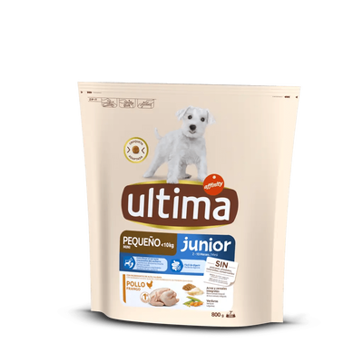 Ultima Dog Mini (1-10 kg) Junior (2-10 Mesi) Pollo 800 g