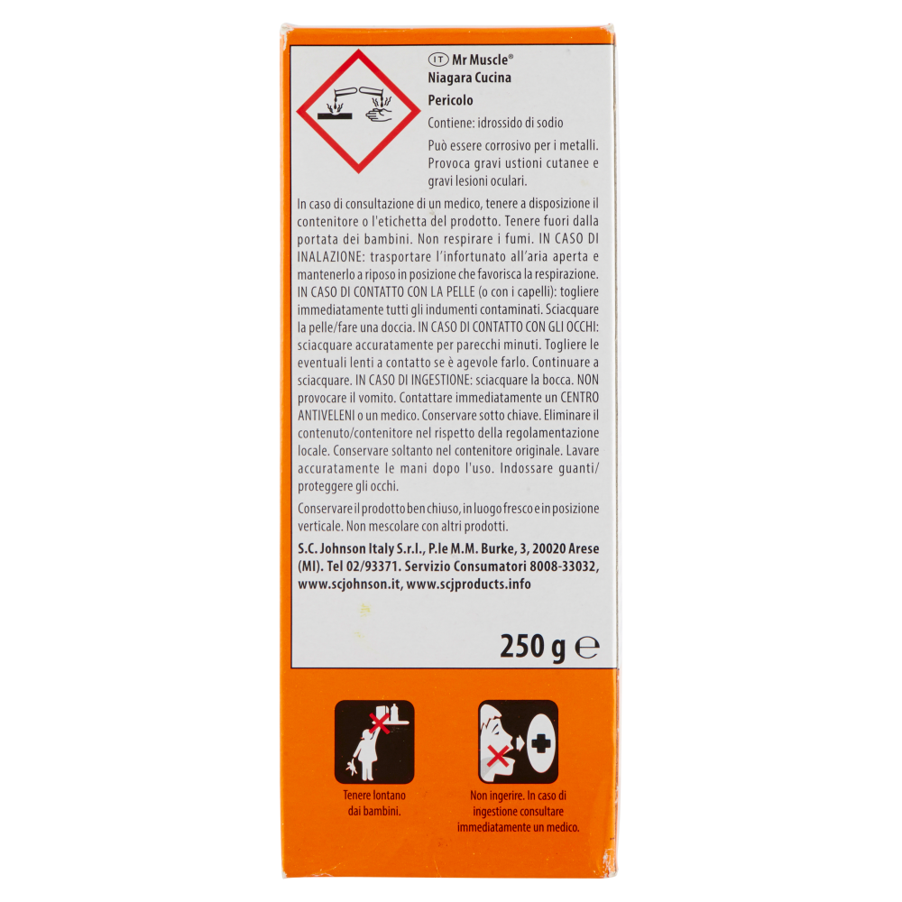 Mr Muscle Idraulico Niagara Cucina Granulare 250gr, , large