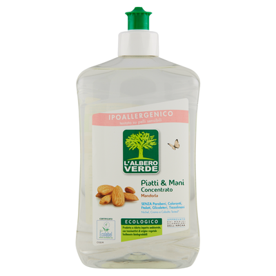 L' Albero Verde Mandorla Detersivo Piatti e Mani 500 ml