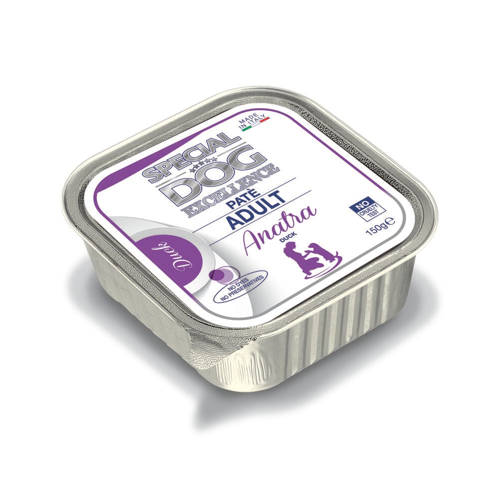 Special Dog Excellence Pat&egrave; Adult Anatra 150 g, , large