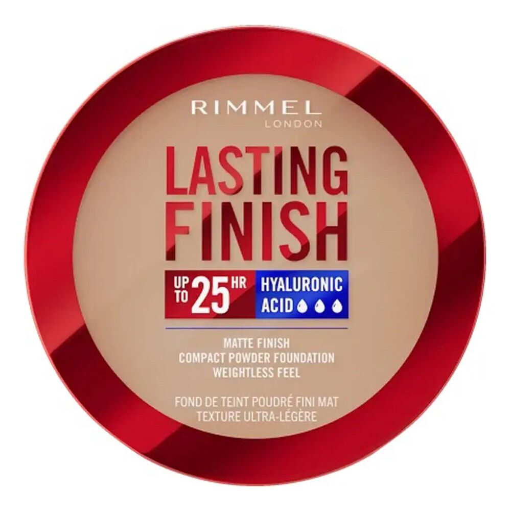 Rimmel London Fondotinta Compatto Lasting Finish 25H SPF20 - 007 Golden Beige - -