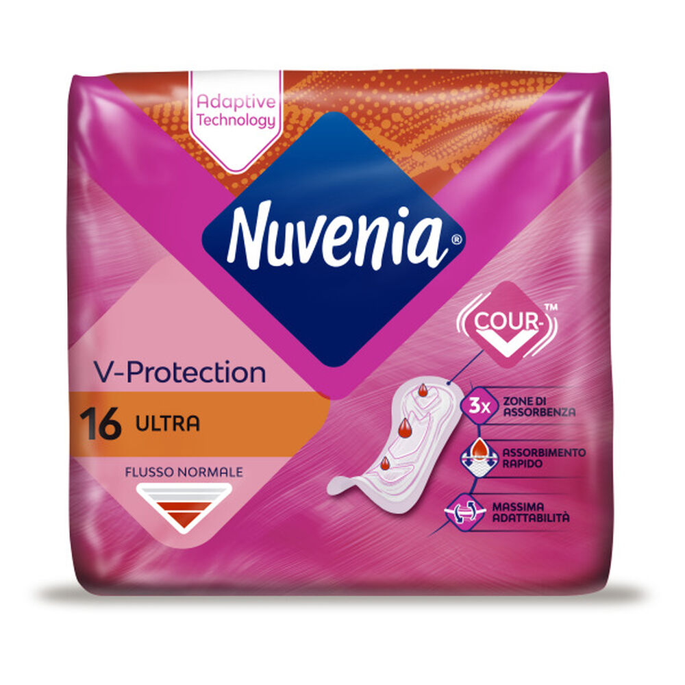 Nuvenia Ultra Sottile Anatomico 16 Assorbenti, , large