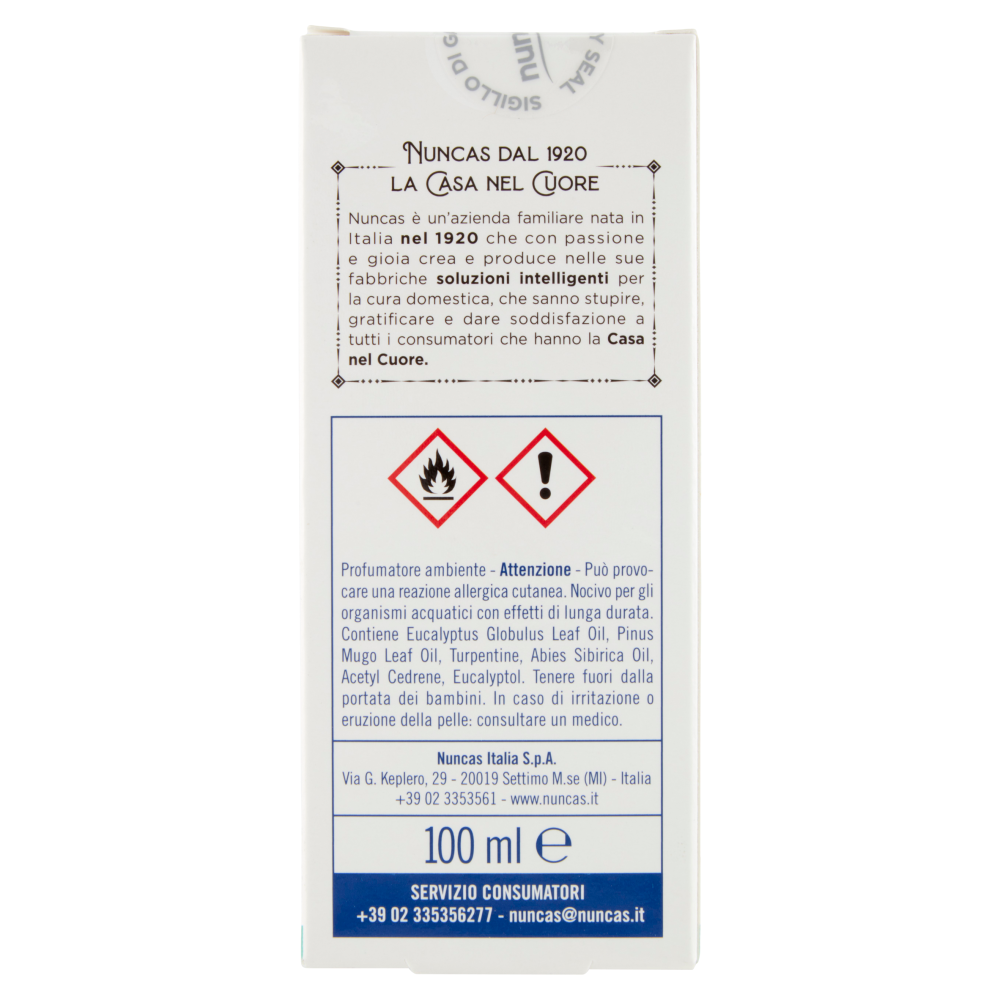 Nuncas Parfum Thermo Balsamico Eucalipto Menta 100ml, , large