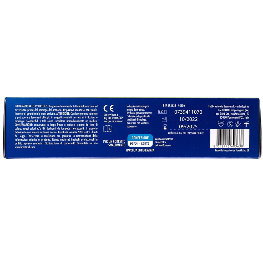 Caddy's Guanti Monouso in Lattice Taglia M 100 Pezzi, , large