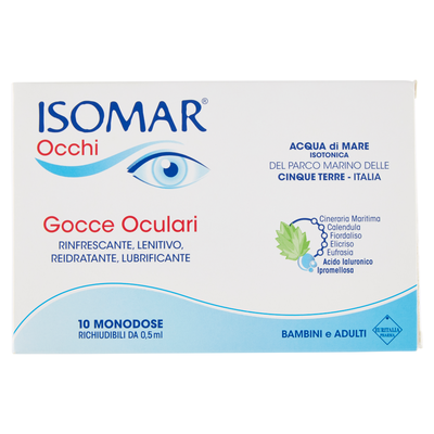 Isomar Occhi Gocce Oculari Monodose 10 x 0,5 ml