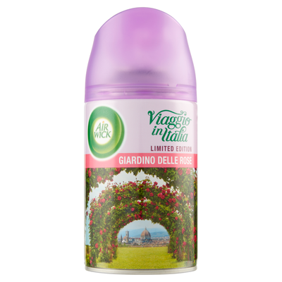 Air Wick Freshmatic Collection 1 - Giardino delle Rose Spray Automatico per Ambienti Ricarica 250 ml