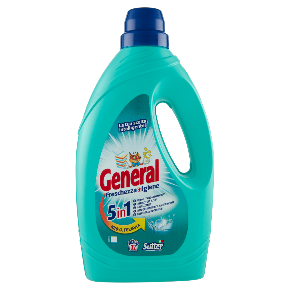 General Freschezza + Igiene Nuova Formula 5in1 32 Lavaggi, , large