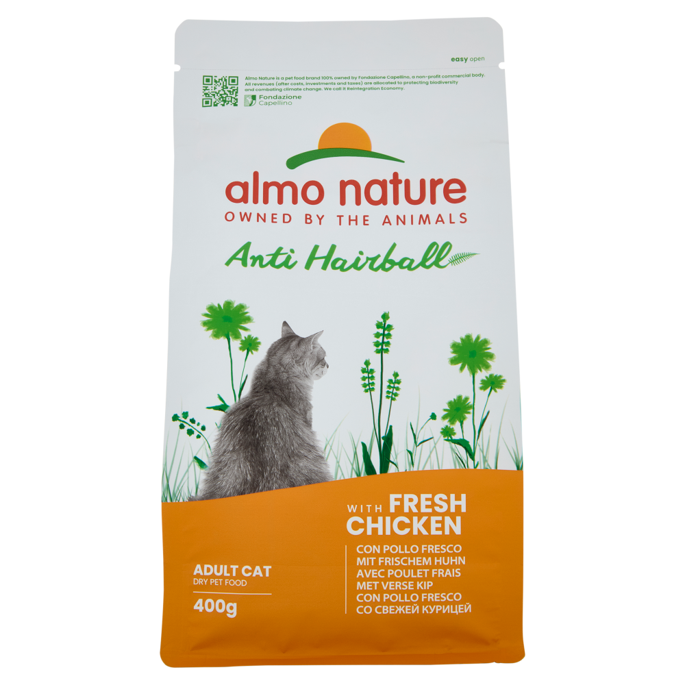 Almo Nature Life Maintenance Adult Cat con Pollo Fresco 400 g - -