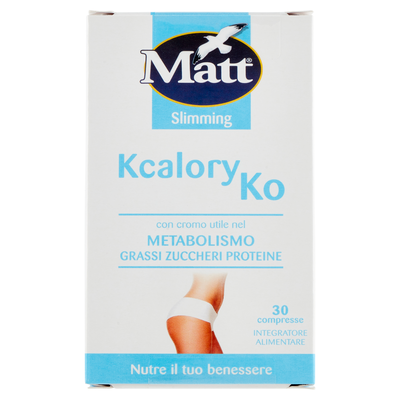 Matt Slimming Kcalory Ko 30 compresse 30 g