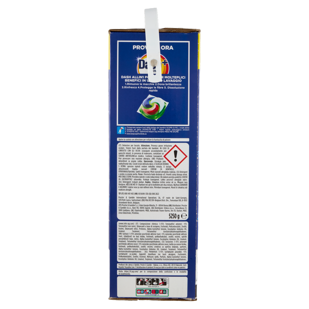 Dash Power Detersivo Lavatrice in Polvere 105 Lavaggi, , large