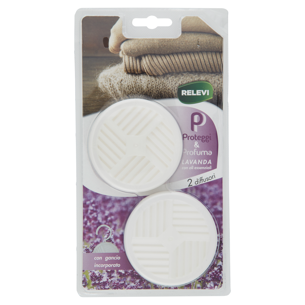 Relevi Proteggi&Profuma Lavanda diffusori 2 Pezzi, , large