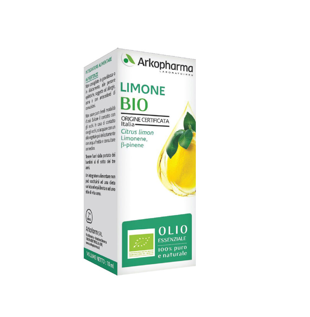 Arkopharma Olio Essenziale Di Limone Bio Arkoessentiel, 10Ml - Immagine 8