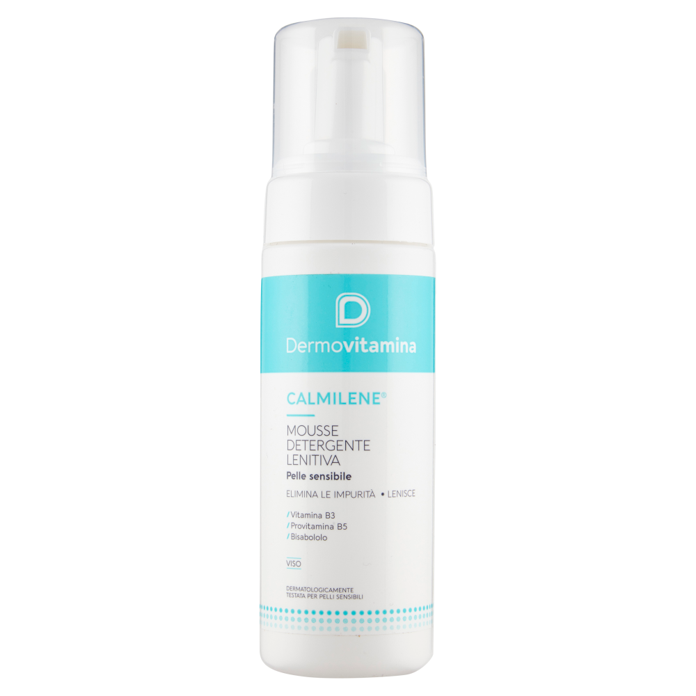 Dermovitamina Calmilene Mousse Detergente Lenitiva Viso 150 ml, , large