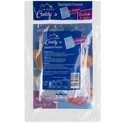 CADDY'S SACCHI GELO STRAPPO 15X30 50PZ