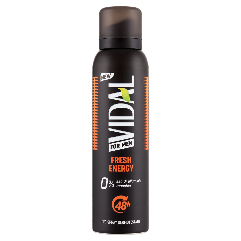 Vidal Deo Men Spray Fresh Energy 150 ml - -