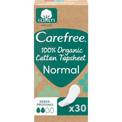 Carefree Proteggi Slip Organic 30 Pezzi