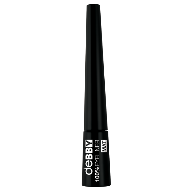 Debby Eyeliner 100% Black Mat N.02 - -