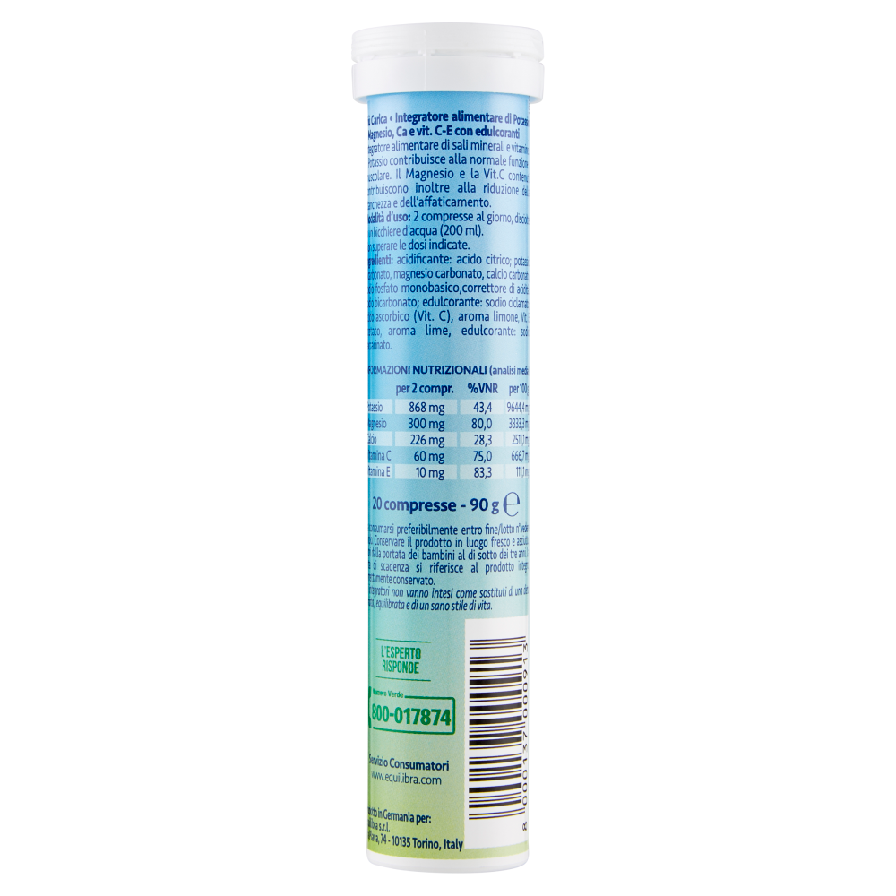 Equilibra Più Carica 20 Compresse 90g, , large