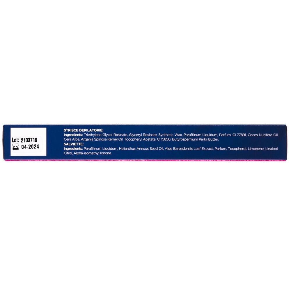 Caddy's Pelli Normali Strisce Depilatorie Viso 16 Pezzi + 3 Salviette Post-Epilazione, , large