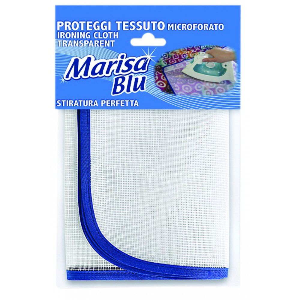Marisa Blu Telo Proteggi Tessuto Ferro da Stiro 40x60 cm, , large