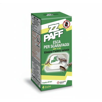 ZZ PAFF Esca per scarafaggi 4 pz