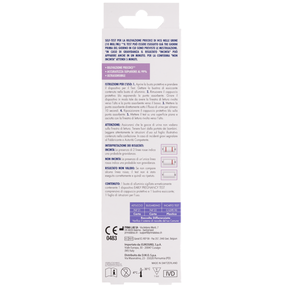 Essere Benessere Test di Gravidanza 1 pz, , large