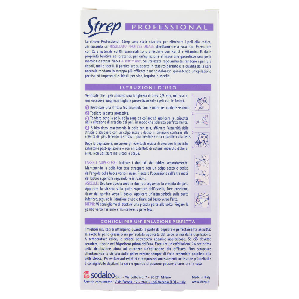 Strep Strisce viso Professionale 10 Pezzi,  Strep Strisce viso Professionale 10 Pezzi, , large
