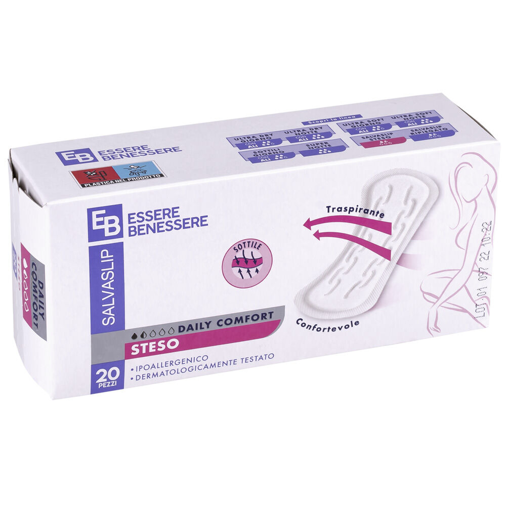 Essere Benessere Salvaslip Steso 20 pezzi, , large