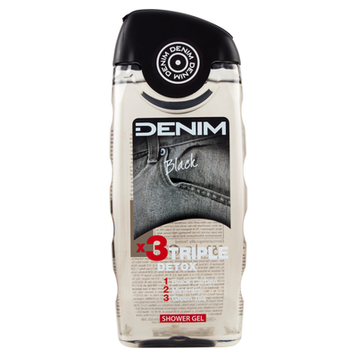 Denim Black Shower Gel 250 ml