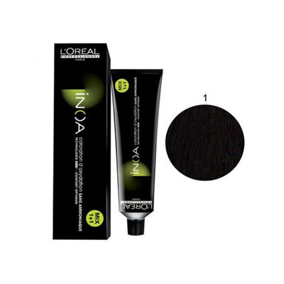 L'Or&eacute;al Inoa Colorazione Permanente Nero N.1